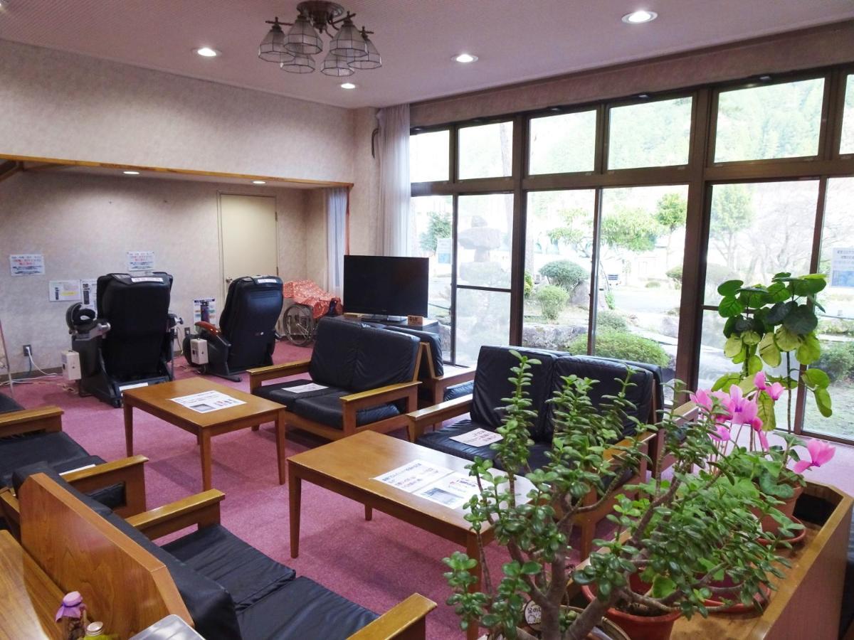 阿寺温泉 フォレスパ木曽あてら荘 Hotell Okuwa Eksteriør bilde