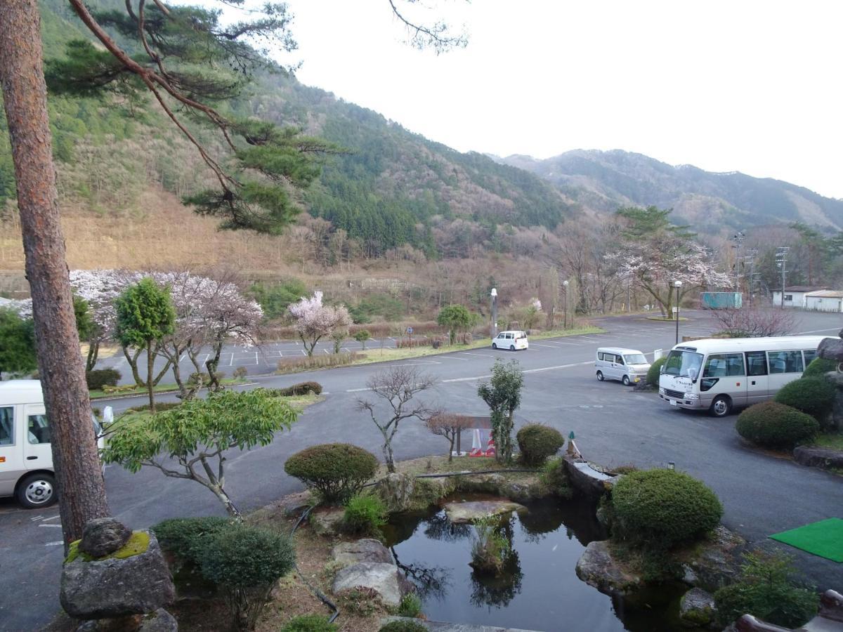 阿寺温泉 フォレスパ木曽あてら荘 Hotell Okuwa Eksteriør bilde