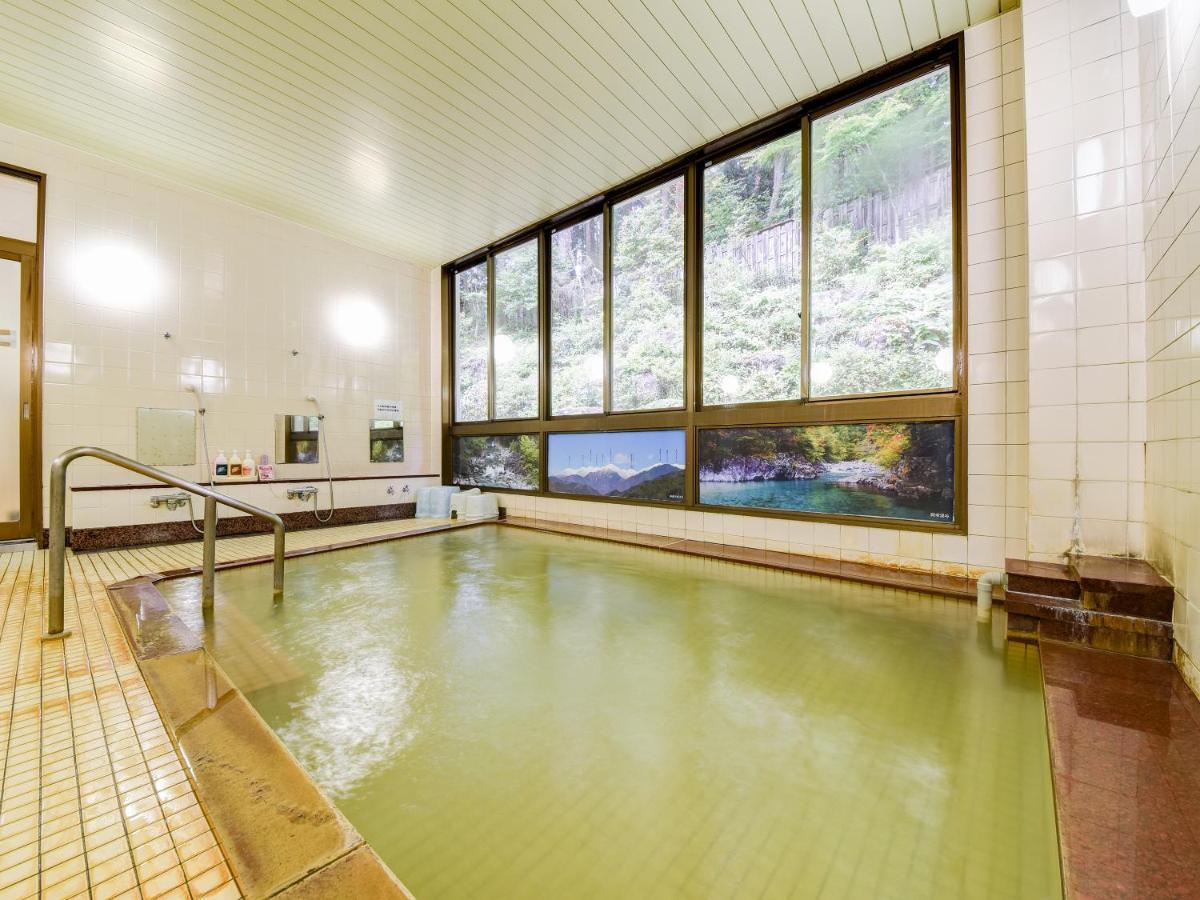 阿寺温泉 フォレスパ木曽あてら荘 Hotell Okuwa Eksteriør bilde