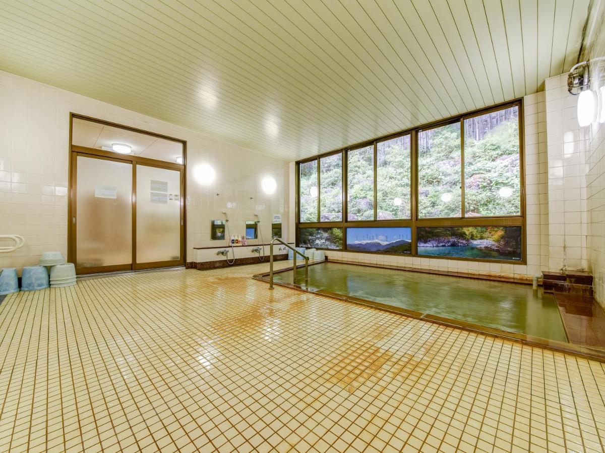 阿寺温泉 フォレスパ木曽あてら荘 Hotell Okuwa Eksteriør bilde
